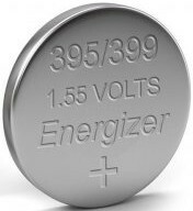 Ezüst-cink gombelem Energizer 1,5V (typ 395)